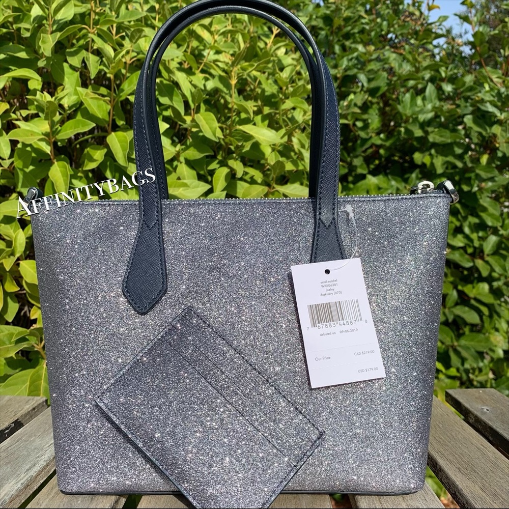 Kate spade joeley satchel glitter card holder - Picture 6 of 7